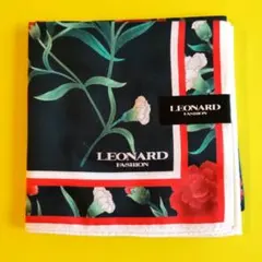 LEONARD ハンカチ 花柄 ブラックのサムネイル
