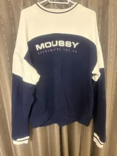 MOUSSY スウェット ネイビー