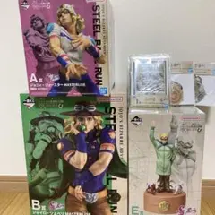 ジ*ー様 一番くじ ジョジョの奇妙な冒険 SBRフィギュアセット A賞 B賞