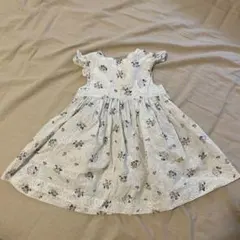 PETIT BATEAU 花柄ノースリーブワンピース