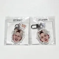 【最終値下げ】TREASURE 顔アクキー ヒョンソク 哀 楽