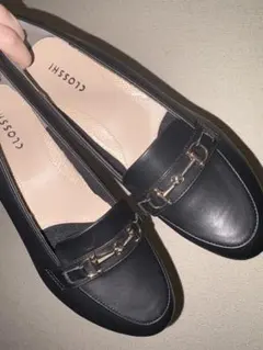 ラクっと快適 軽量パンプス ブラック 24.5 4E