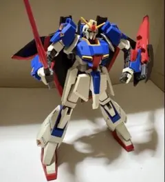 【ガンプラ】Zガンダム　ゼータガンダム　完成品　塗装なし　墨入れ　1/144のサムネイル