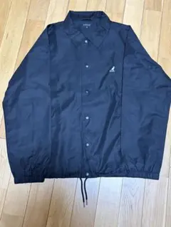 KANGOL ブラック コーチジャケット