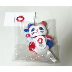 大阪 関西万博公式ライセンス商品　招き猫マスコット　ミャクミャク　2025