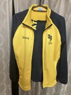 サッカー　ジャージ　上下セット　アスレタ　イエロー　アウター