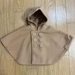 ミキハウス　フリーサイズ　ポンチョコート