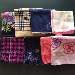 中古 ブランドハンカチ BURBERRY CD アナスイ feiler