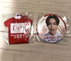 EXILE TETSUYA キーホルダー バッジ セット