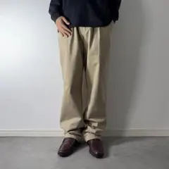 90sPoloRalphLaurenポロチノANDEWベージュW34L32古着