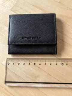BURBERRY バーバリー　ブラウン レザー 名刺入れレディース・メンズ