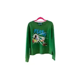 GUCCI ドナルドトレーナー　ダメージ加工　グリーンのサムネイル