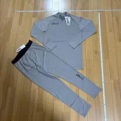 【新品 未使用】GAVIC グレー インナーシャツタイツ上下セット M-L