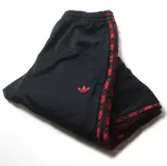 adidas アディダス トラックパンツ ジャージ チェック柄XSサイズ メンズ