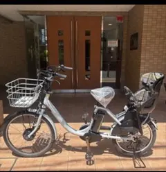 大阪府 子供乗せ ヤマハ 電動アシスト自転車 チャイルドシート付き