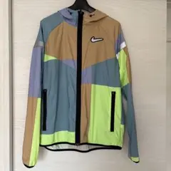 n*3様 Nike マルチカラー ウィンドブレーカー M ランニング　ナイキ