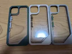 ガラスカバー付きniko and... iPhone13.14ケース 3種セット