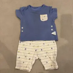 パジャマ Tシャツ パンツ セット 男の子 80 ユニクロ