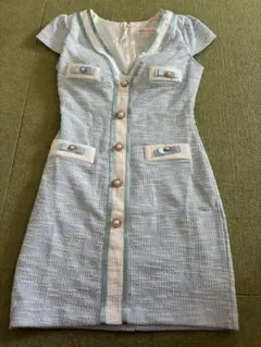 Tika 水色 タイトフィットドレス (タグ付)