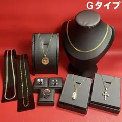 ネックレス　まとめ売り　セット　ピアス　アクセサリー　ゴールド　リング　Gら