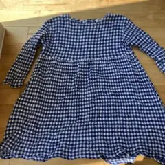 breezeギンガムチェック柄ワンピース 120サイズ