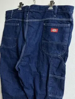 極太W44 Dickies ペインターパンツ　 　　バギーオーバービッグサイズ