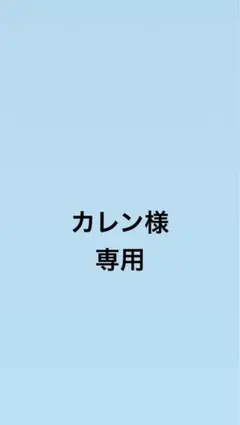 カレン様　専用ページ