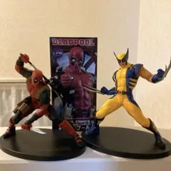 MARVEL フィギュア デッドプール ウルヴァリン 3体セット まとめ売り