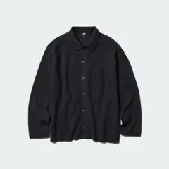 UNIQLO ミラノリブシャツカーディガン