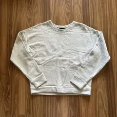 アーバンリサーチ　グレー クルーネック トレーナー　フリーサイズ
