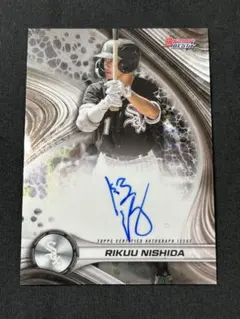 西田陸浮 1st Bowman 直筆サインカード Topps auto psa9 - メルカリ
