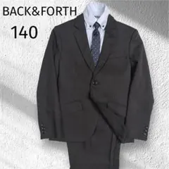 美品✨BACK&FORTH フォーマルスーツ 4点セット 140 ストライプ