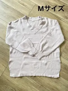 GU Vネックニット レディース Mサイズ
