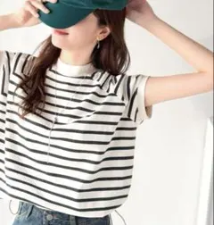 classicalelf モックネックラグラン Tシャツ　Mのサムネイル