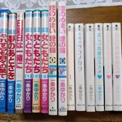 ♥一条ゆかり先生　コミック14冊のまとめ売り　初版本多数　超希少80年代~‼️
