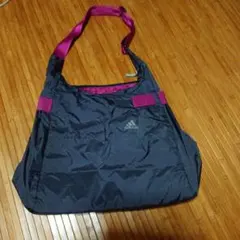 adidas ネイビー パープル ショルダーバッグ