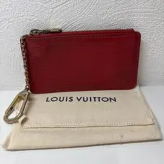 LOUIS VUITTON M6380E エピ ポシェットクレ 赤 コインケース - メルカリ
