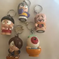 ゲゲゲの鬼太郎 フィギュアキーホルダー 5点セット 平成レトロ