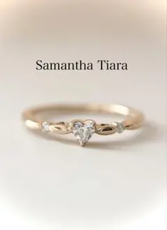 【最終価格】Samantha Tiara ハート ダイヤモンドリングのサムネイル