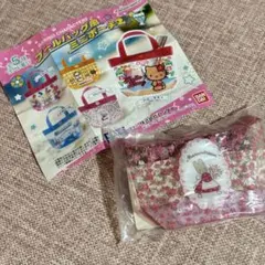 プールバック風ミニポーチ2 サンリオ マロンクリーム ガチャガチャ