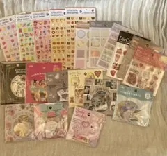 シールセット20点G chocotto seal フレークシール他