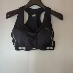 美品Lサイズ⭐PUMA（プーマ） スポーツブラ 黒　エクササイズ