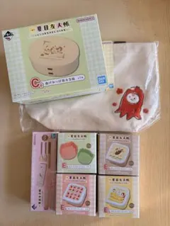 一番くじ 夏目友人帳 ニャンコ先生のまんぷく弁当 グッズセット