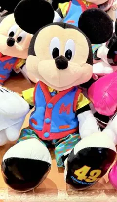 ディズニー 43周年 トゥーンタウン ミニー ぬいぐるみ ジョリー
