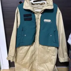 アディダス フーデッドベストドッキングコート