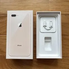 Apple iPhone 8 Plus 空箱 ヘッドフォンジャックアダプタ付