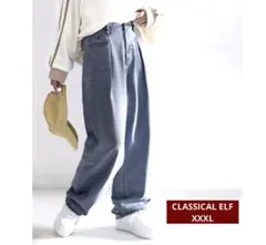 未使用　大きいサイズ　CLASSICAL ELF バレルデニム　XXXL