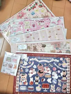 Cherish365 デザインペーパー コラージュ素材 まとめ売りのサムネイル