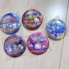 サンリオキャラクターズ キラキラBIG缶バッジ２ 5点セット