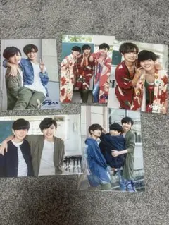 なにわ男子 道枝駿佑 長尾謙杜 高橋恭平 混合 少年たち2018 フォトセット